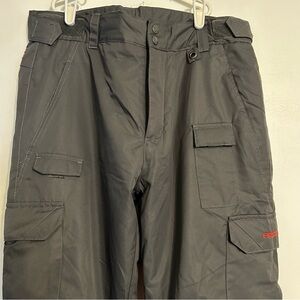 Arctix Men's Dark Gray Snow Pants Medium Ski Snowboard Ice Fishing Outdoor Warm